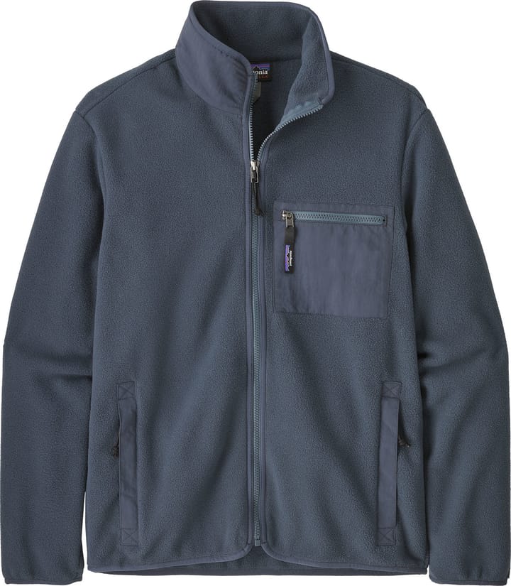 Patagonia Men's Synchilla Jacket Smolder Blue W/Smolder Blue Patagonia Patagonia Men's Synchilla Jacket Smolder Blue W/Smolder Blue Patagonia