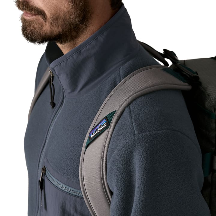 Patagonia Men's Synchilla Jacket Smolder Blue W/Smolder Blue Patagonia Patagonia Men's Synchilla Jacket Smolder Blue W/Smolder Blue Patagonia