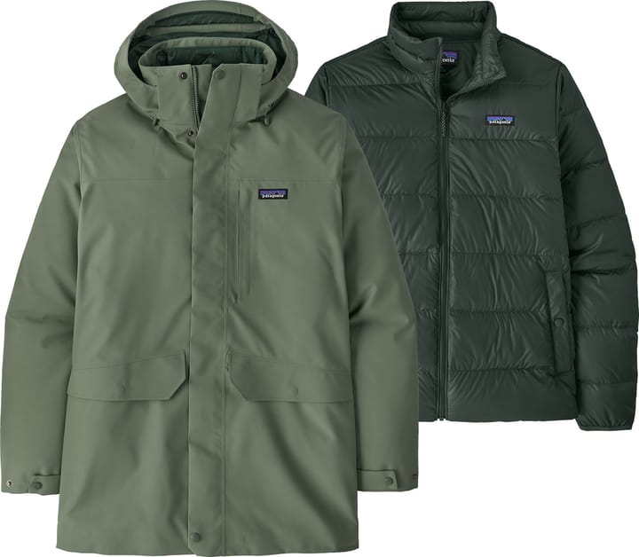 Patagonia Men's Tres 3-in-1 Parka Old Growth Green Patagonia Patagonia Men's Tres 3-in-1 Parka Old Growth Green Patagonia