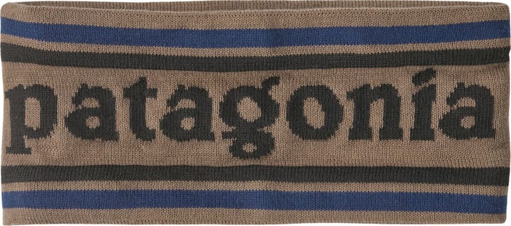 Patagonia Powder Town Headband Park Stripe: Marlow Brown Patagonia