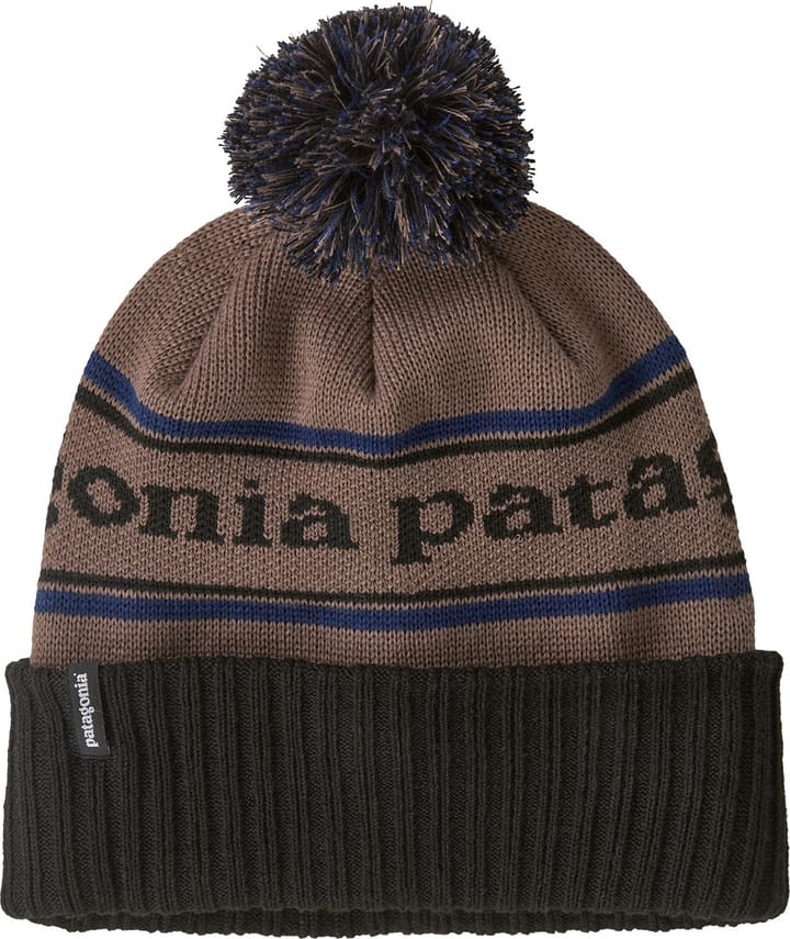 Patagonia Powder Town Beanie Park Stripe: Marlow Brown Patagonia