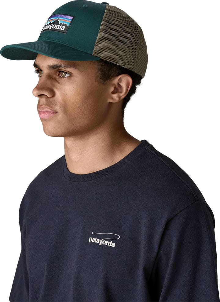 Patagonia P-6 Logo Trucker Hat Cascade Green Patagonia Patagonia P-6 Logo Trucker Hat Cascade Green Patagonia