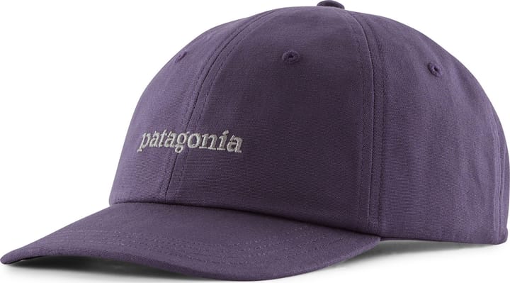 Patagonia Fitz Roy Icon Trad Cap Text Logo: Plummet Purple Patagonia