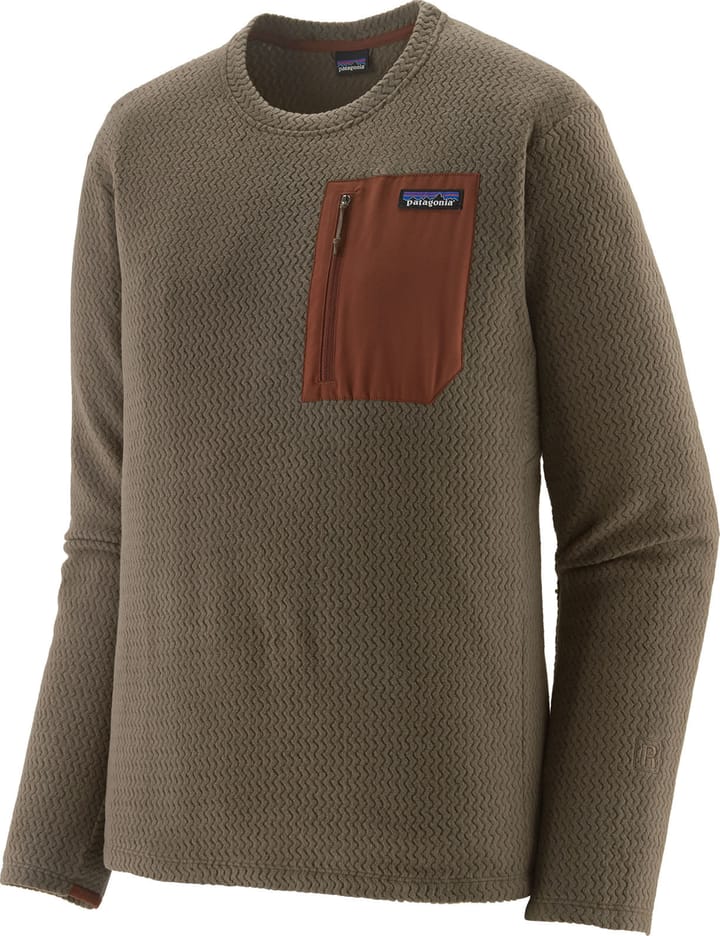 Patagonia Men's R1 Air Crew Marlow Brown Patagonia