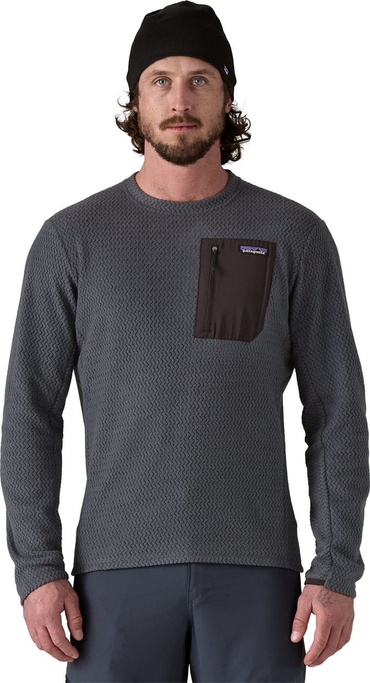 Patagonia Men's R1 Air Crew Smolder Blue Patagonia