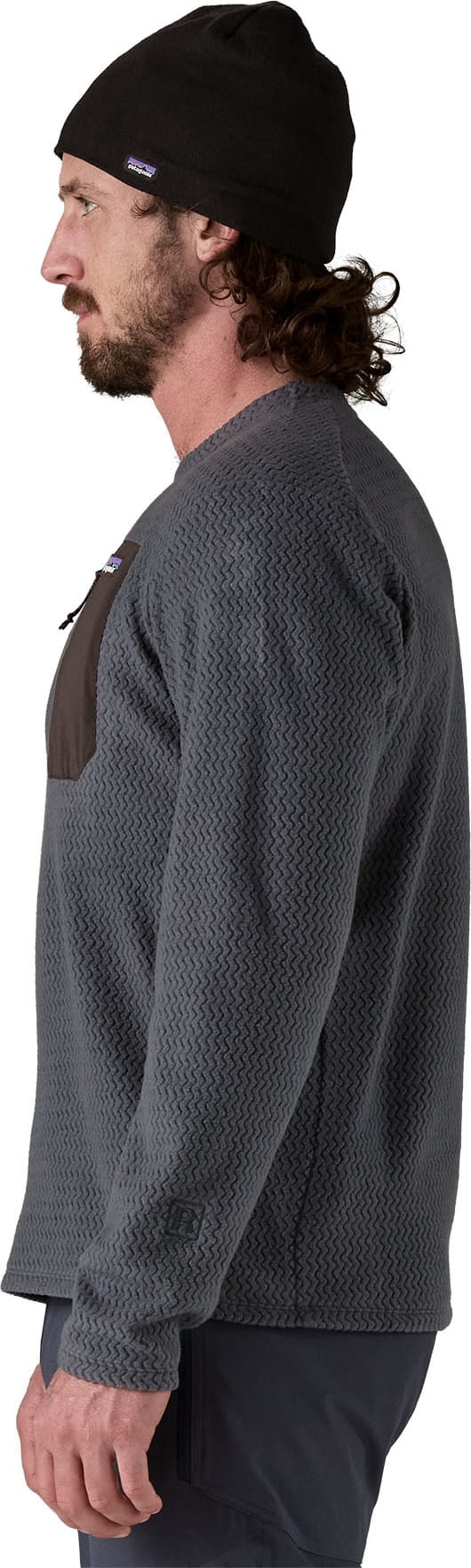 Patagonia Men's R1 Air Crew Smolder Blue Patagonia