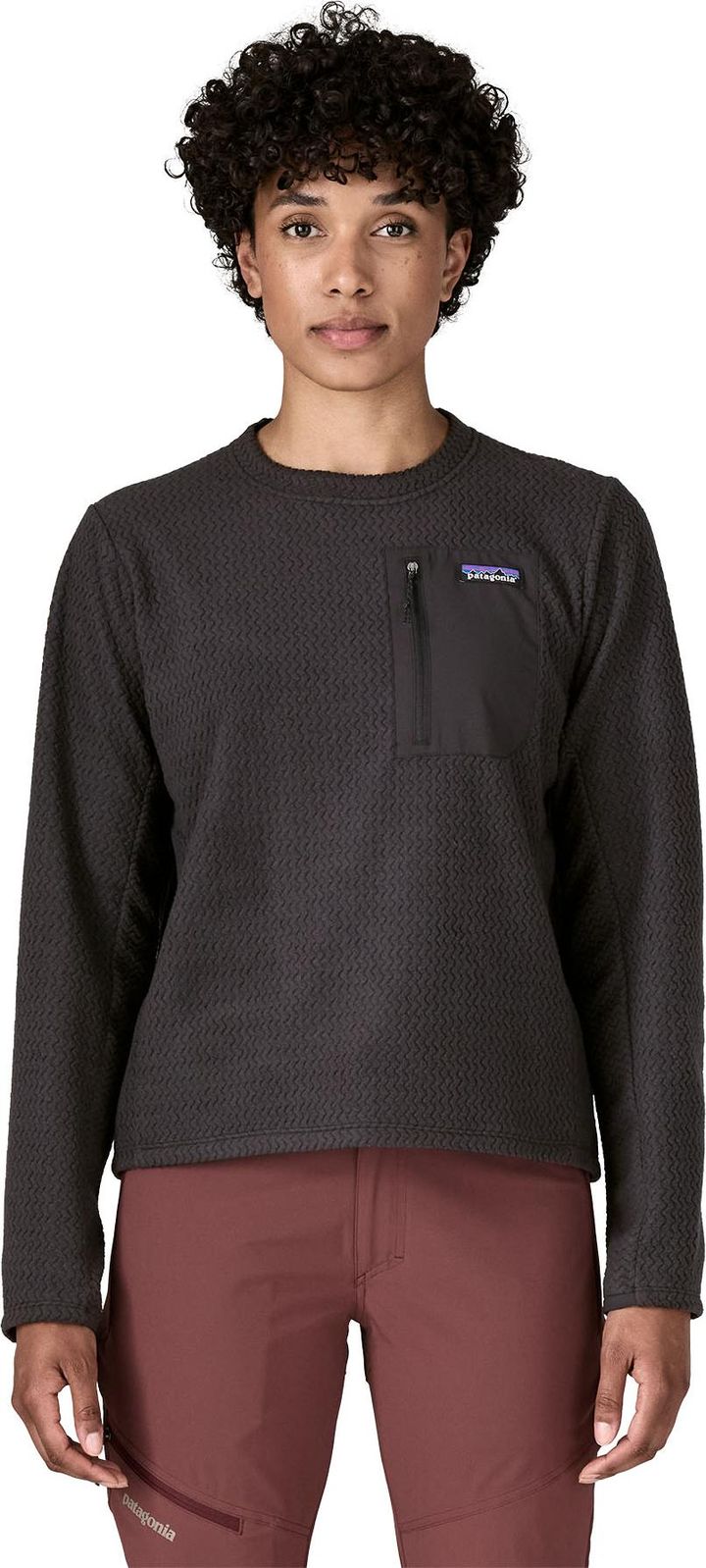 Patagonia Women's R1 Air Fleece Crewneck Black Patagonia
