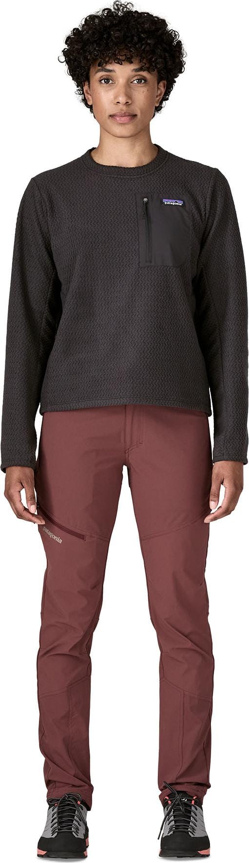 Patagonia Women's R1 Air Fleece Crewneck Black Patagonia