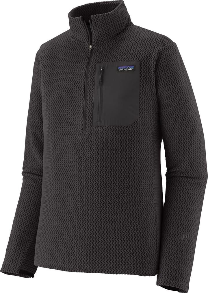 Patagonia Men's R1 Air Fleece Zip-Neck Black Patagonia