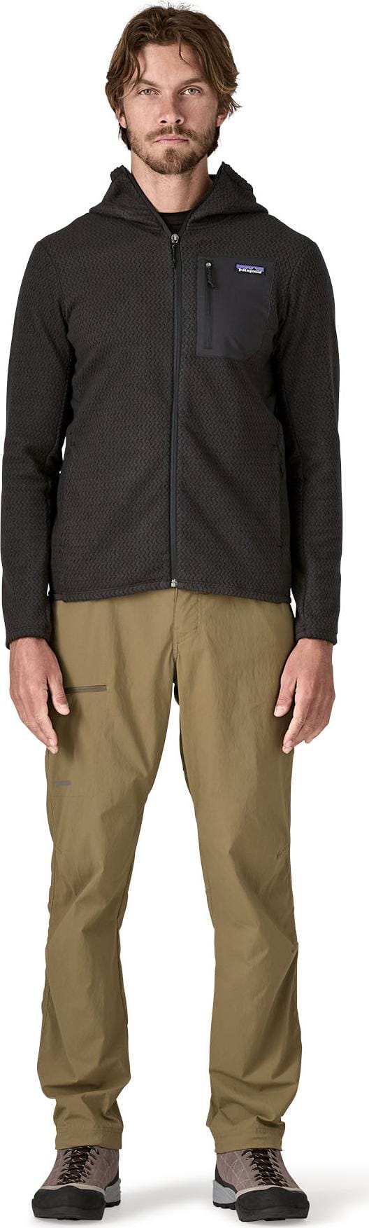 Patagonia Men's R1 Air Full-Zip Hoody Black Patagonia