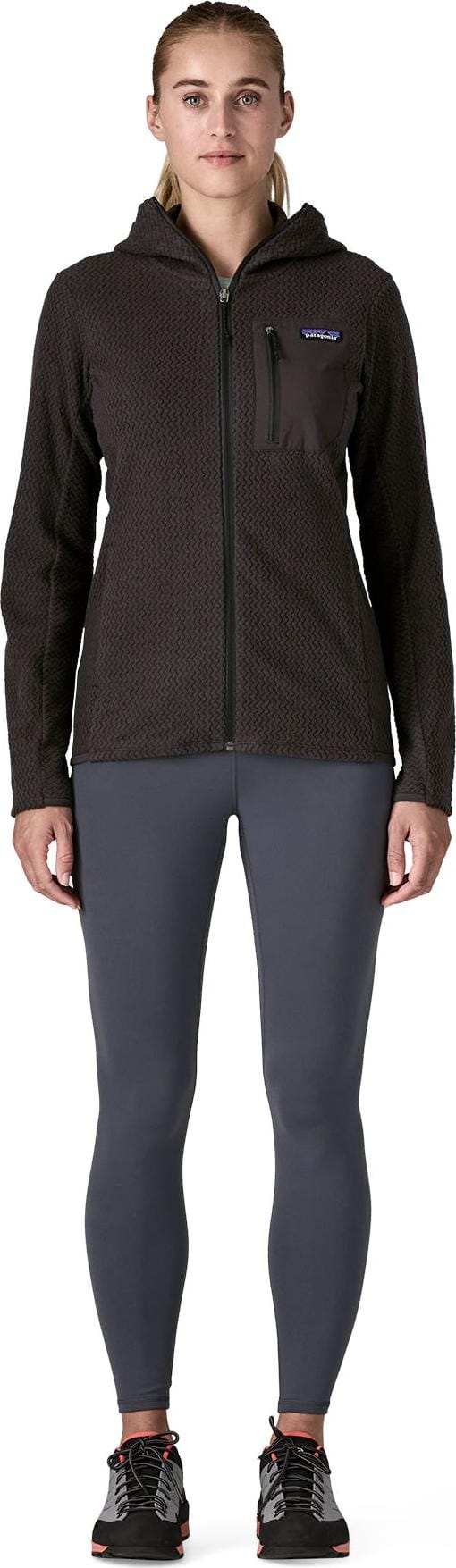 Patagonia Women's R1 Air Full-Zip Hoody Black Patagonia
