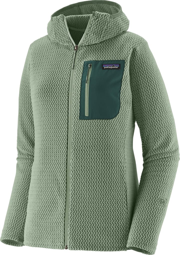 Patagonia Women's R1 Air Full-Zip Hoody Ellwood Green Patagonia