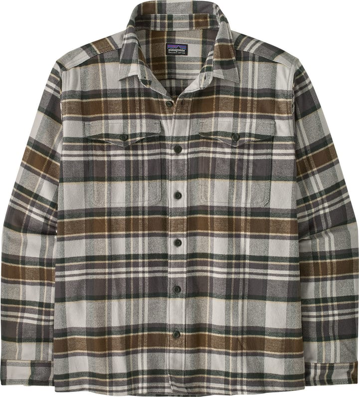 Patagonia Men's Fjord Flannel Shirt Blizzard: Salt Grey Patagonia