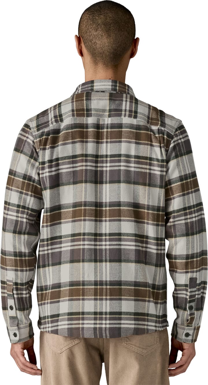 Patagonia Men's Fjord Flannel Shirt Blizzard: Salt Grey Patagonia Patagonia Men's Fjord Flannel Shirt Blizzard: Salt Grey Patagonia