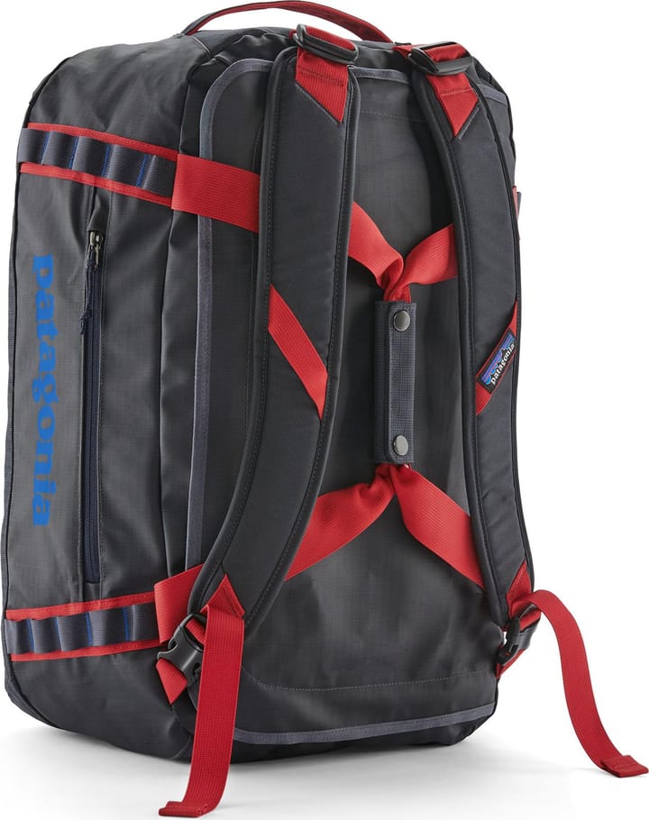 Patagonia Black Hole Duffel 40L Smolder Blue W/Amanita Red Patagonia