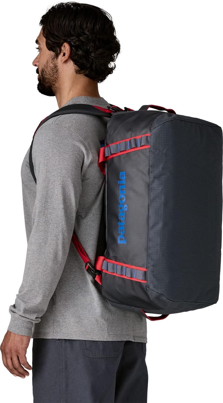 Patagonia Black Hole Duffel 40L Smolder Blue W/Amanita Red Patagonia