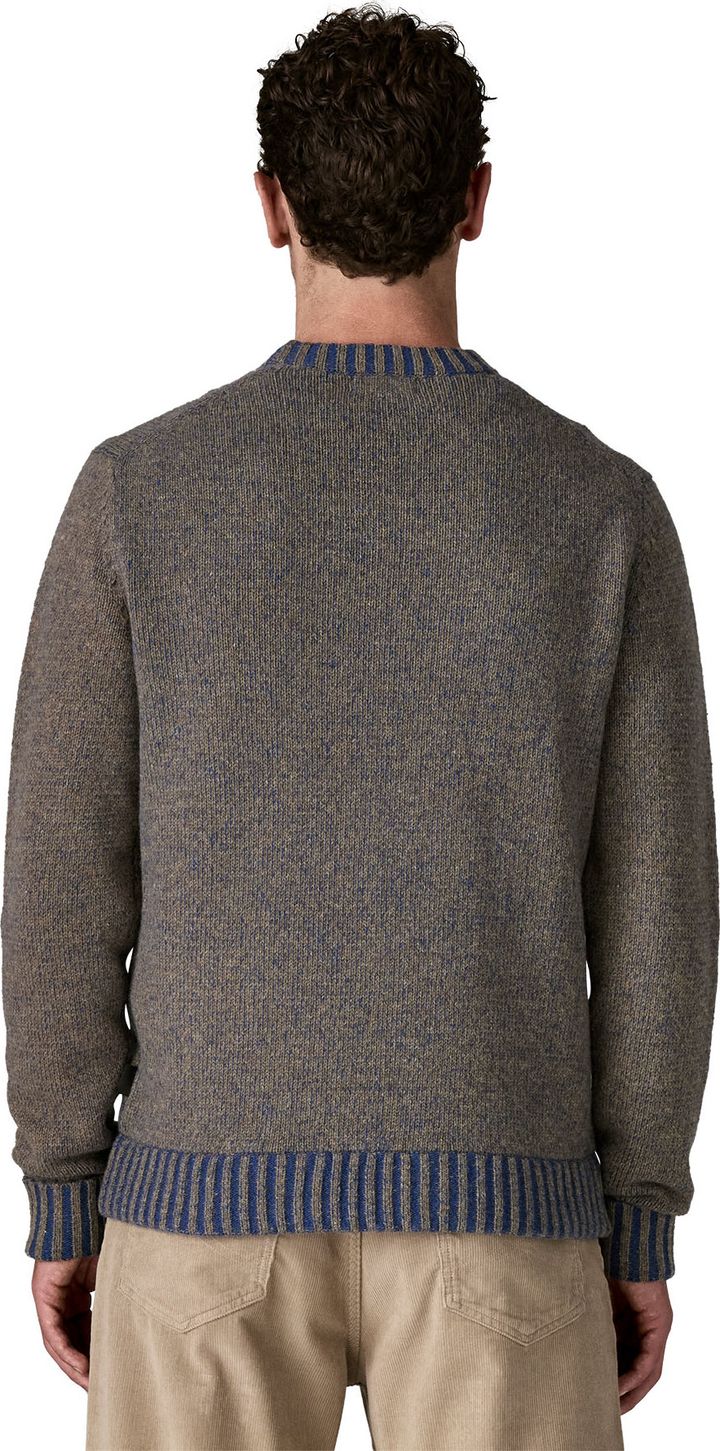 Patagonia Men's Recycled Wool Sweater Marlie: Marlow Brown Patagonia