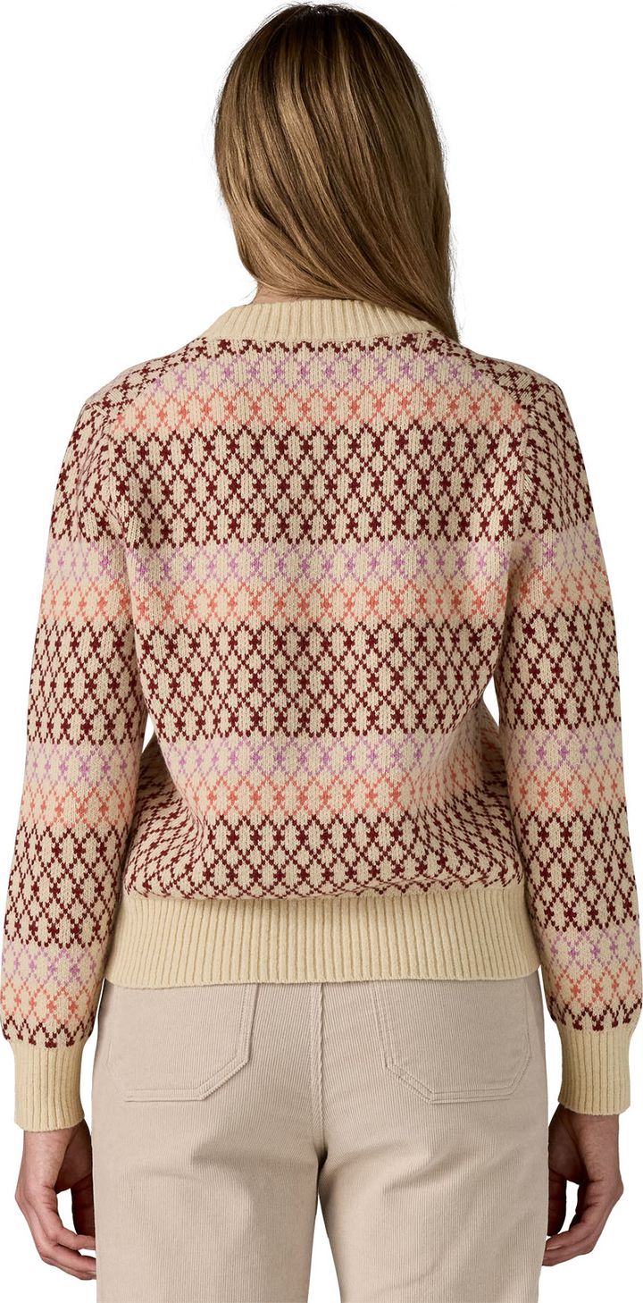 Patagonia Women's Recycled Wool-Blend Crewneck Sweater Starlight: Dark Natural Patagonia