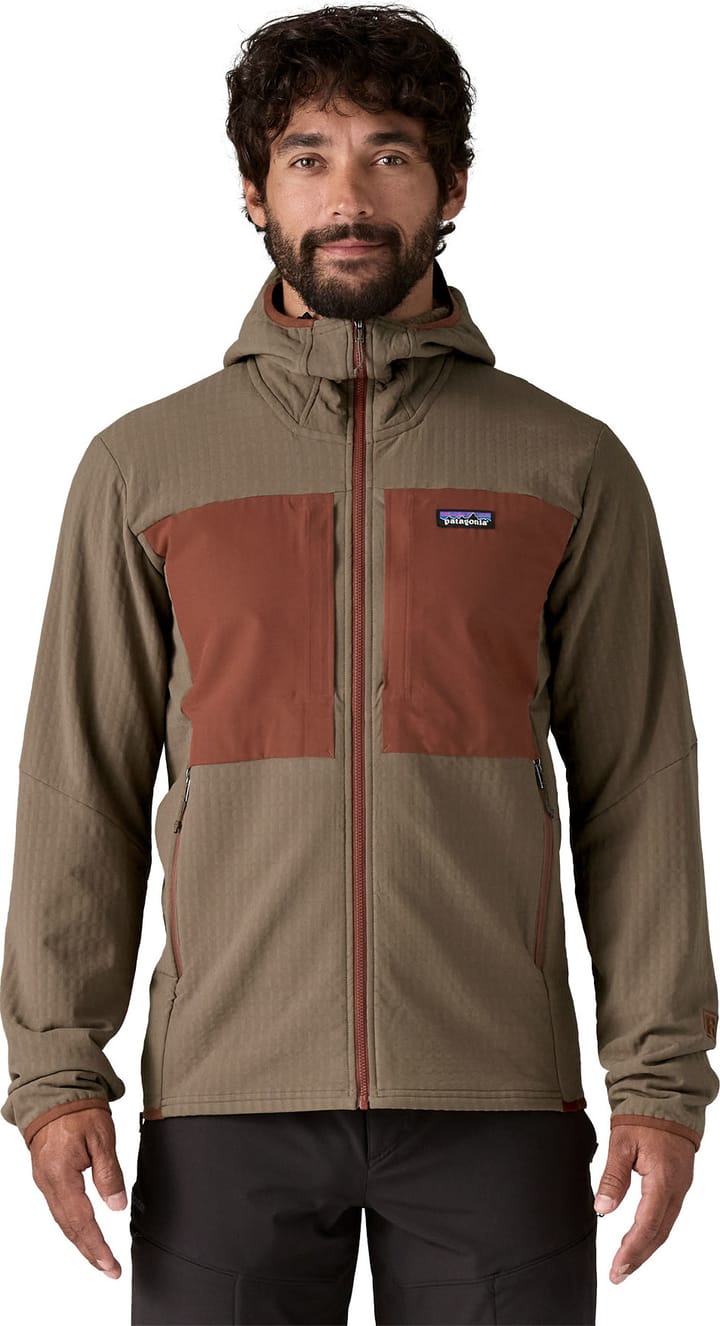 Patagonia Men's R2 TechFace Hoody Marlow Brown Patagonia