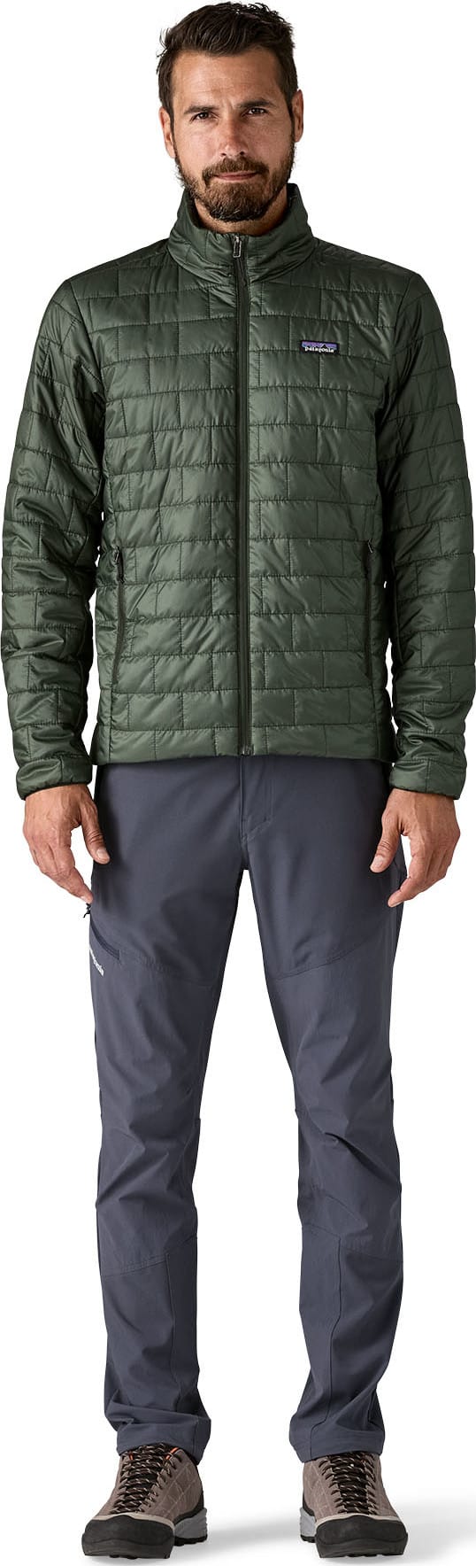 Patagonia Men's Nano Puff Jacket Old Growth Green Patagonia