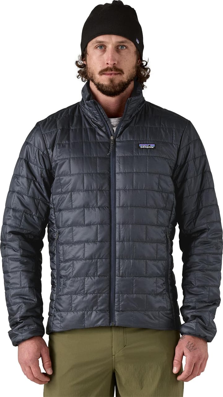 Patagonia Men's Nano Puff Jacket Smolder Blue Patagonia