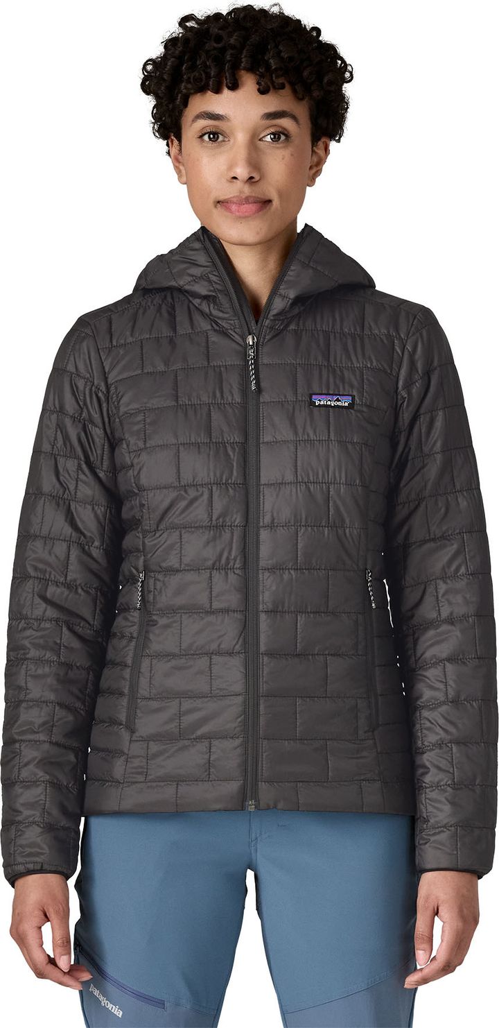 Patagonia Women's Nano Puff Hoody Black Patagonia