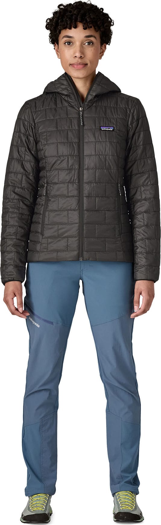 Patagonia Women's Nano Puff Hoody Black Patagonia