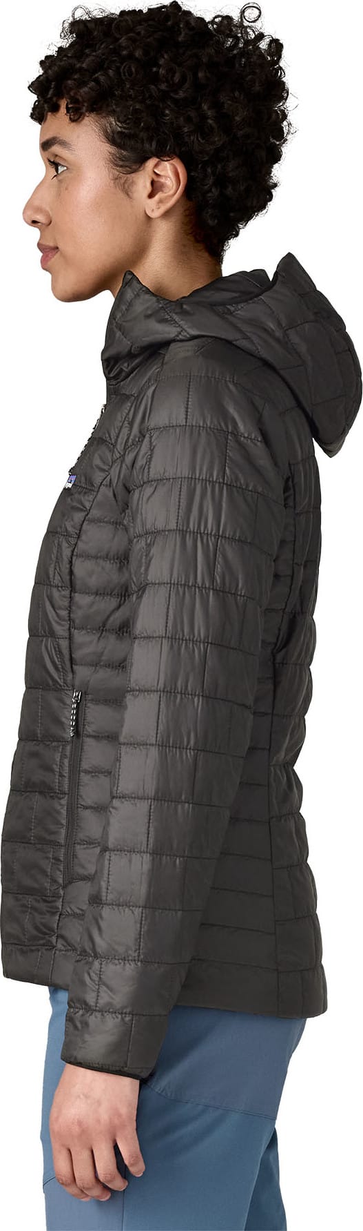 Patagonia Women's Nano Puff Hoody Black Patagonia