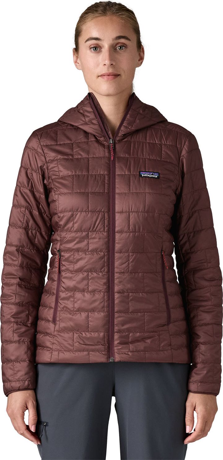 Patagonia Women's Nano Puff Hoody Dark Ruby Patagonia