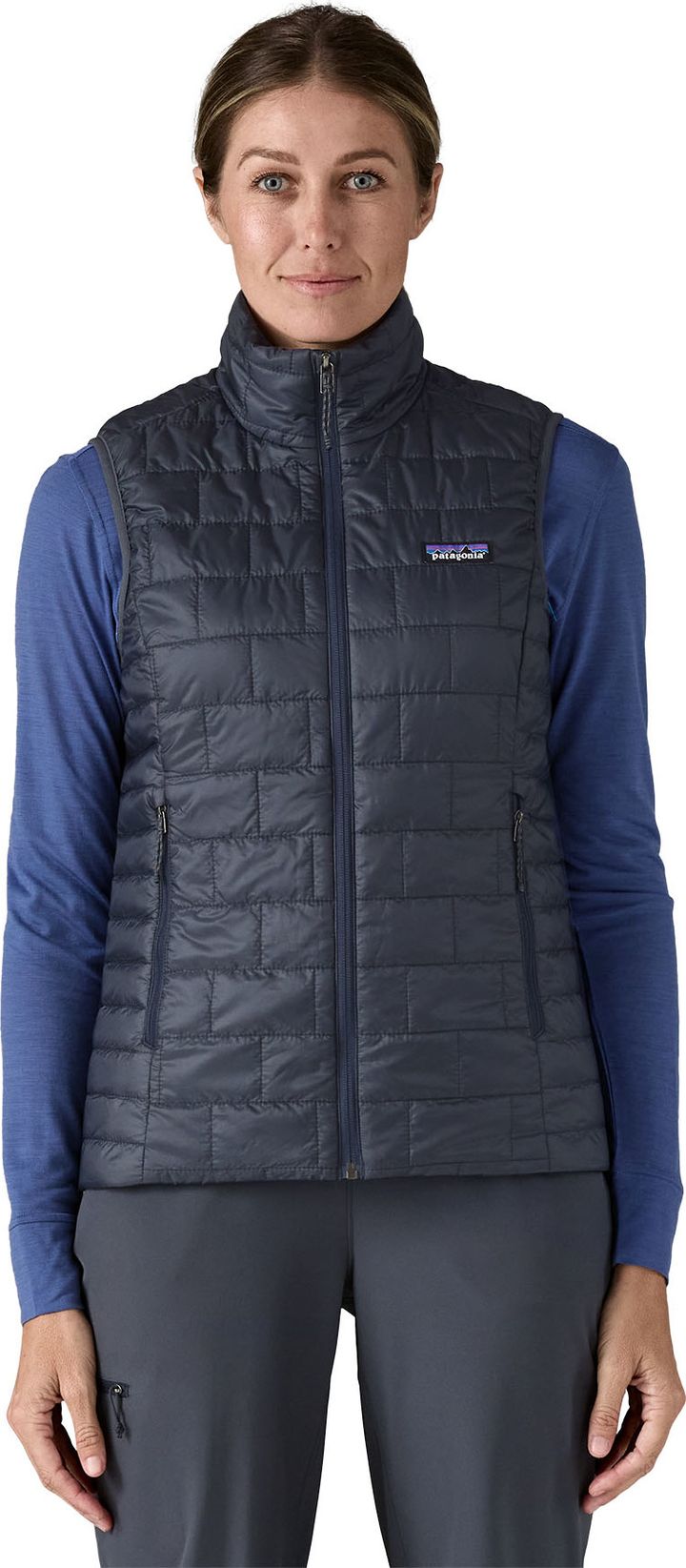 Patagonia Women's Nano Puff Vest Smolder Blue Patagonia