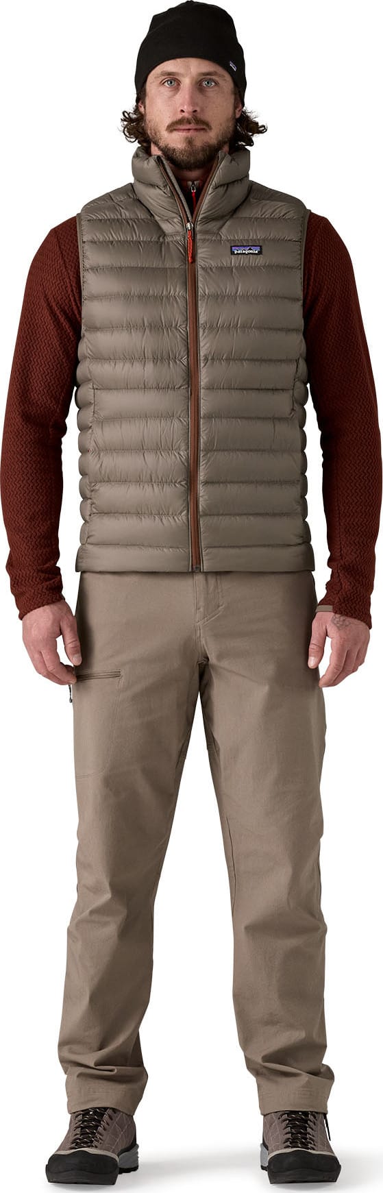 Patagonia Men's Down Sweater Vest Marlow Brown Patagonia
