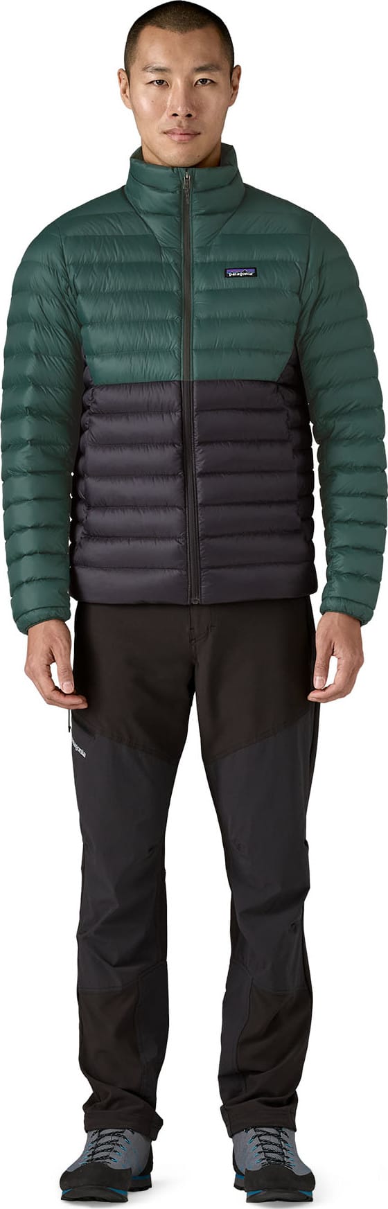 Patagonia Men's Down Sweater Cascade Green W/black Patagonia