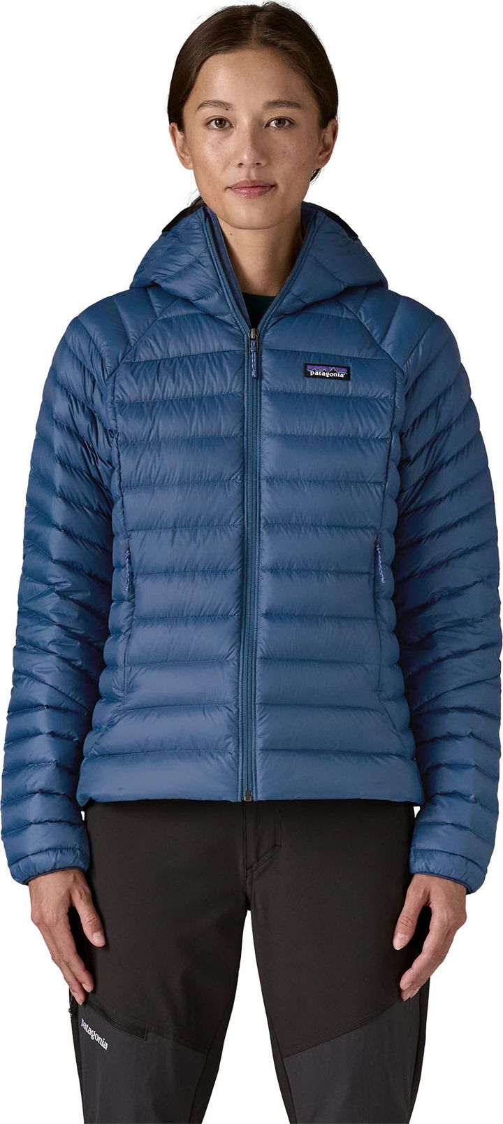 Patagonia Women's Down Sweater Hoody Clement Blue Patagonia