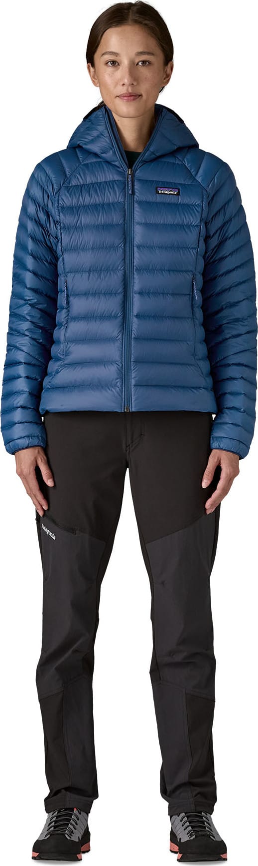 Patagonia Women's Down Sweater Hoody Clement Blue Patagonia