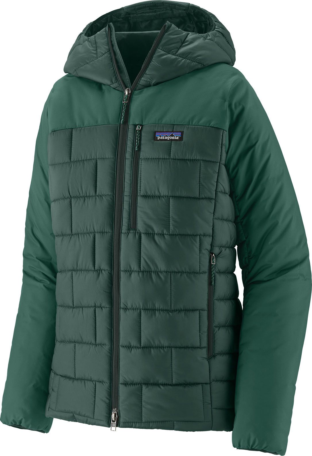Patagonia Women's Hi-Loft Nano Puff Hoody Cascade Green