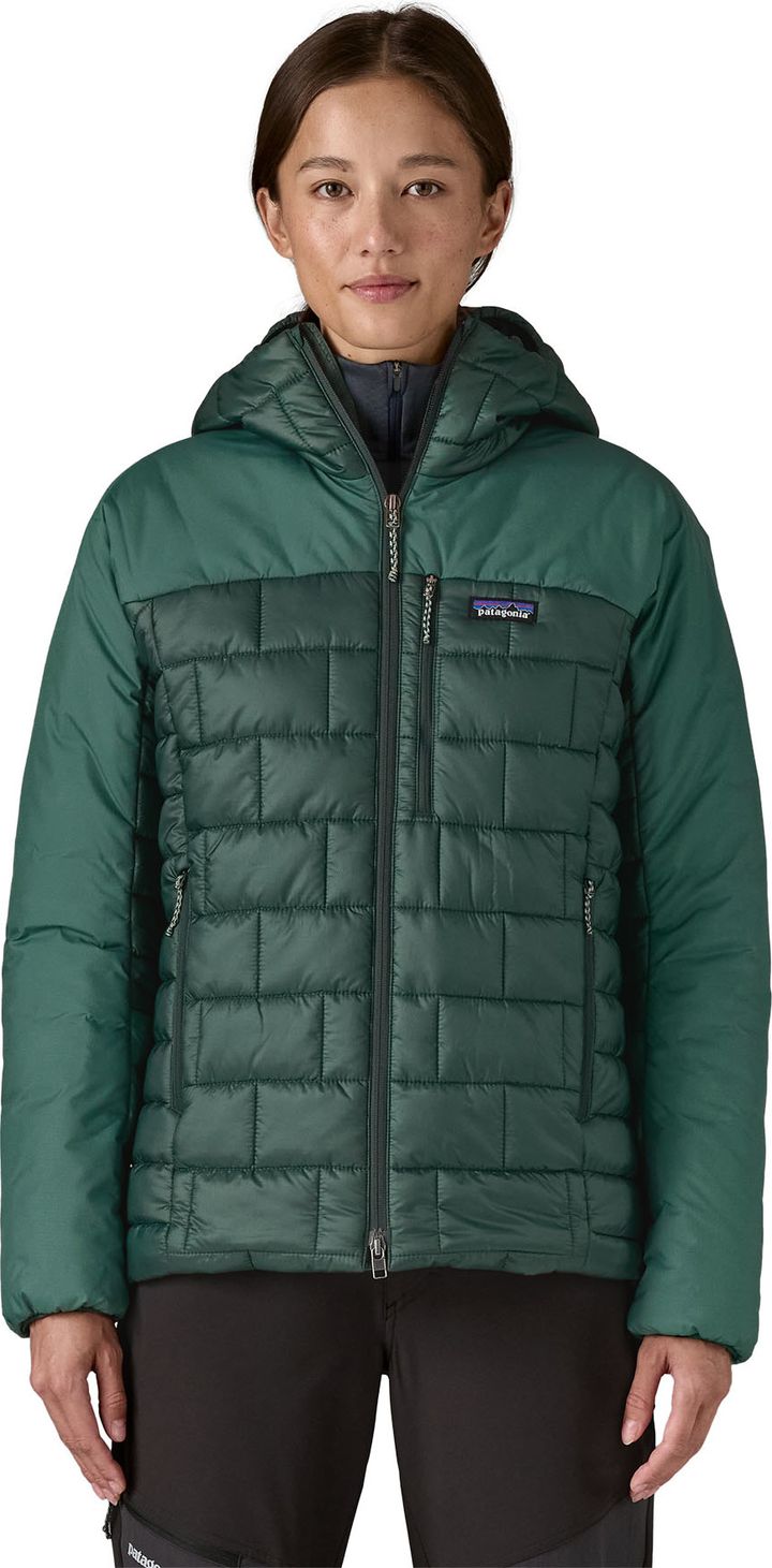 Patagonia Women's Hi-Loft Nano Puff Hoody Cascade Green Patagonia