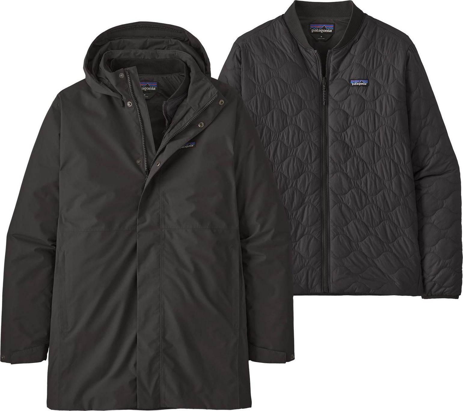 Patagonia Men's Heyes Peak 3-In-1 Parka Black