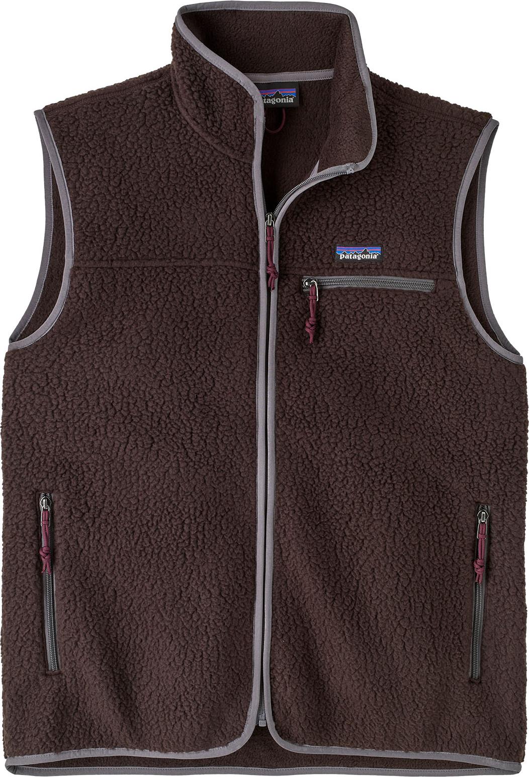Patagonia Men's Retro Pile Fleece Vest Den Brown