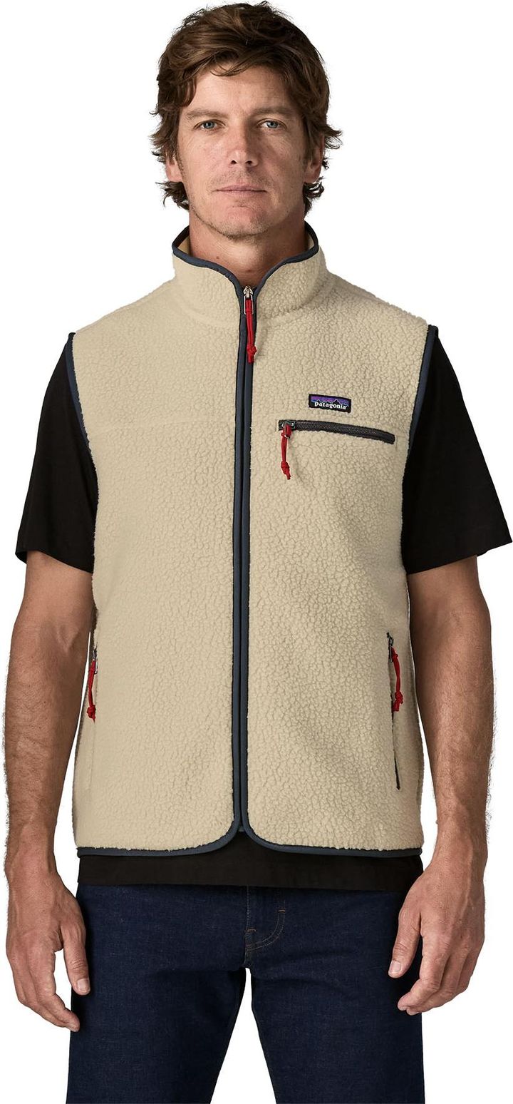 Patagonia Men's Retro Pile Fleece Vest Pelican Patagonia