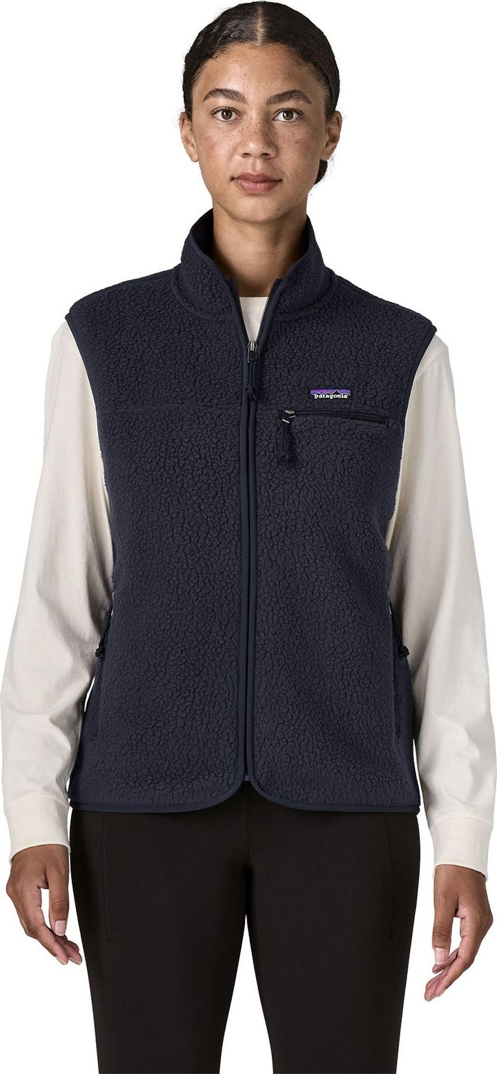 Patagonia Women's Retro Pile Fleece Vest Sunken Blue Patagonia