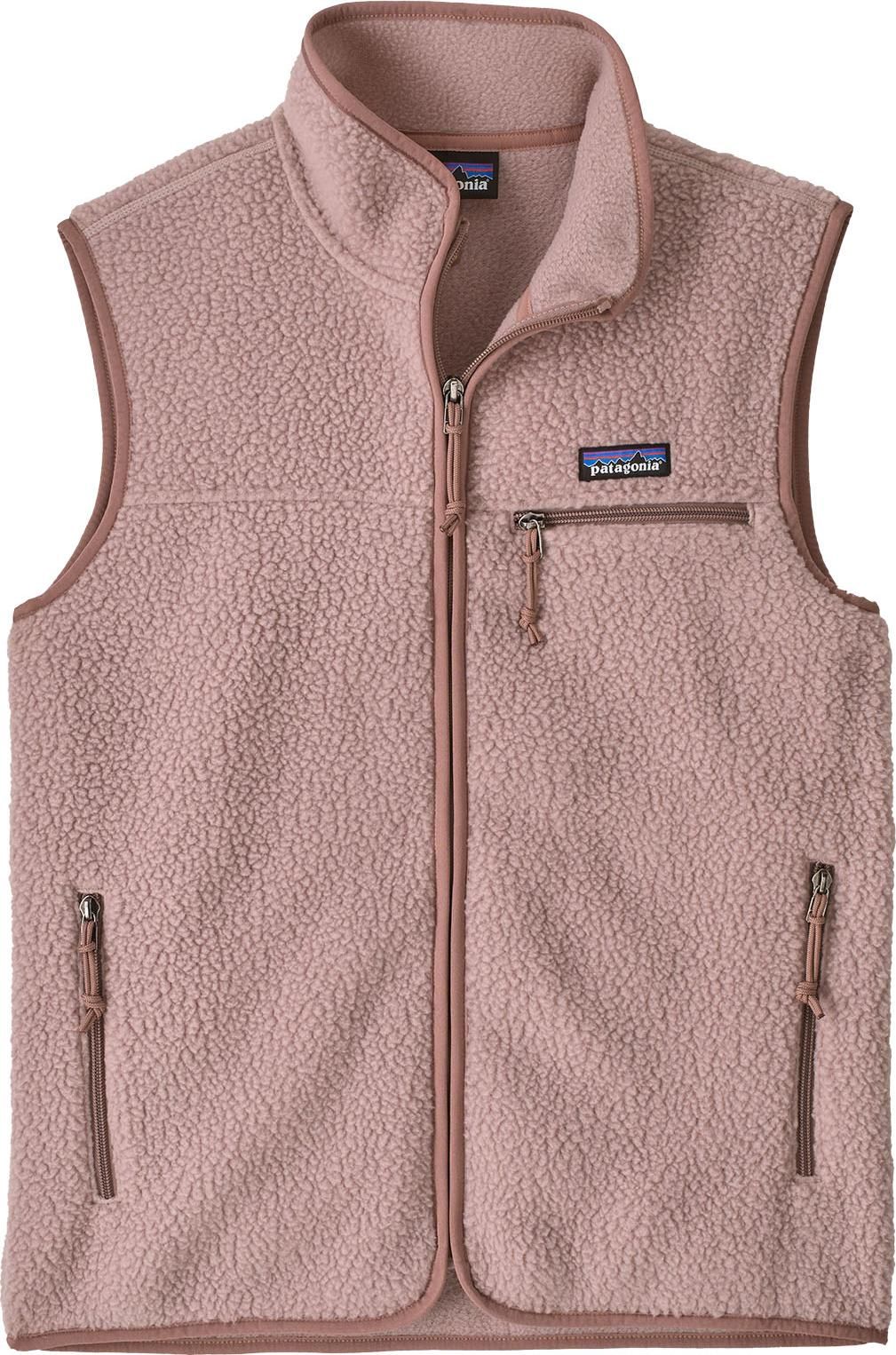 Patagonia Women's Retro Pile Fleece Vest Stingray Mauve