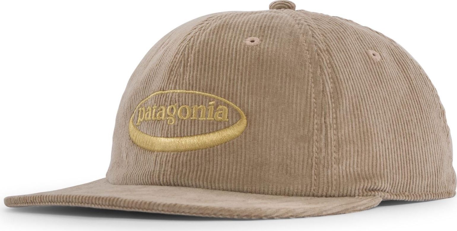 Patagonia Corduroy Cap '95 Oval Logo: Seabird Grey