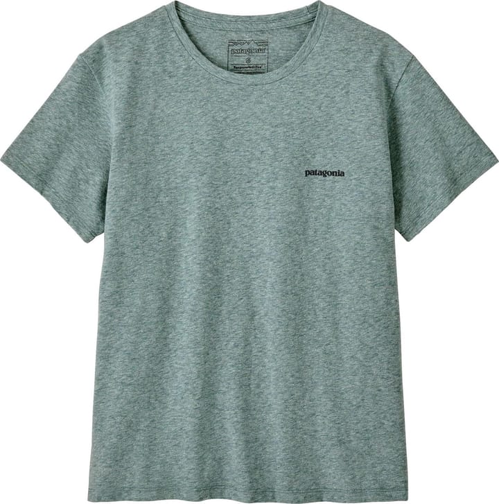 Patagonia Women's P-6 Logo Responsibili-Tee Blue Sage Patagonia