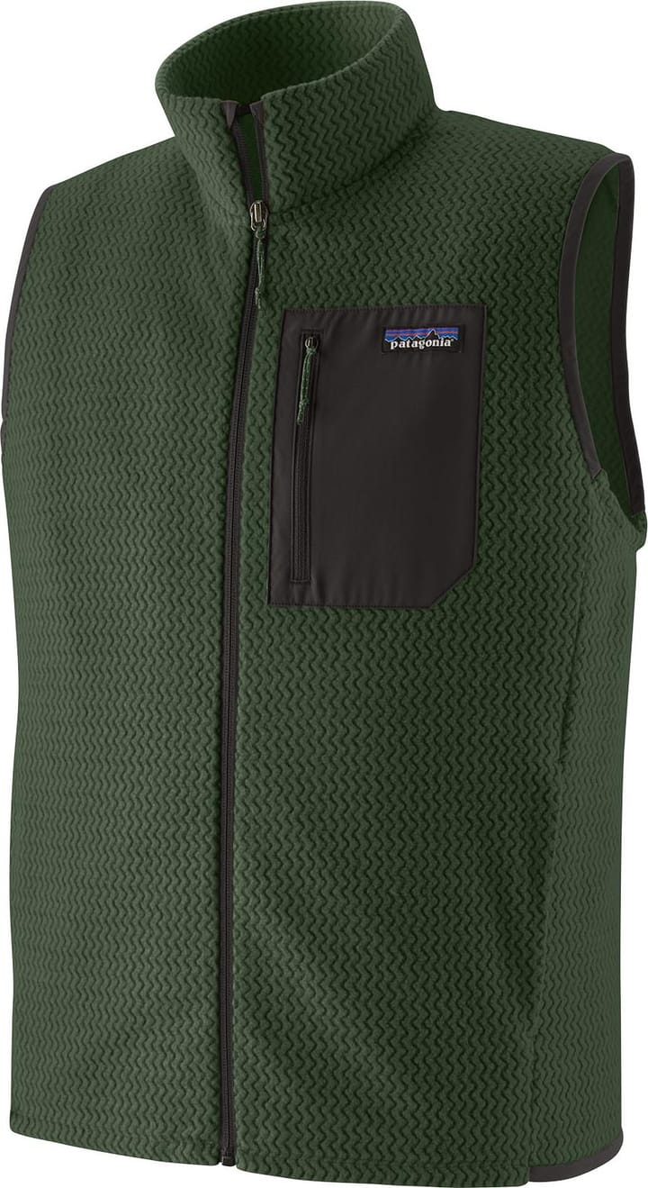Patagonia Men's R1 Air Fleece Vest Treeline Green Patagonia