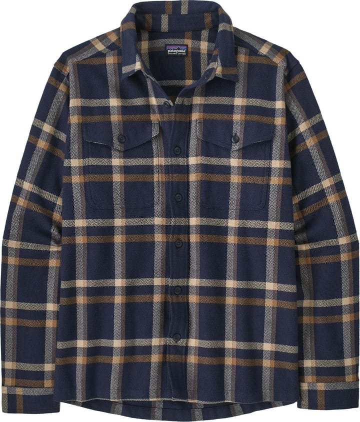 Patagonia Men's Fjord Flannel Shirt Crossing: New Navy Patagonia