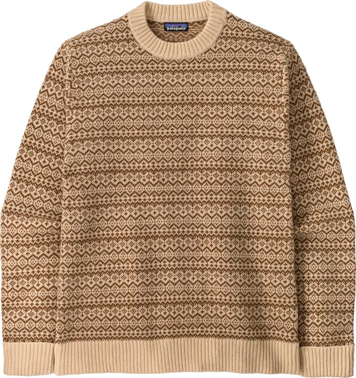 Patagonia Men's Recycled Wool-Blend Sweater Snow Squail: Natural Patagonia