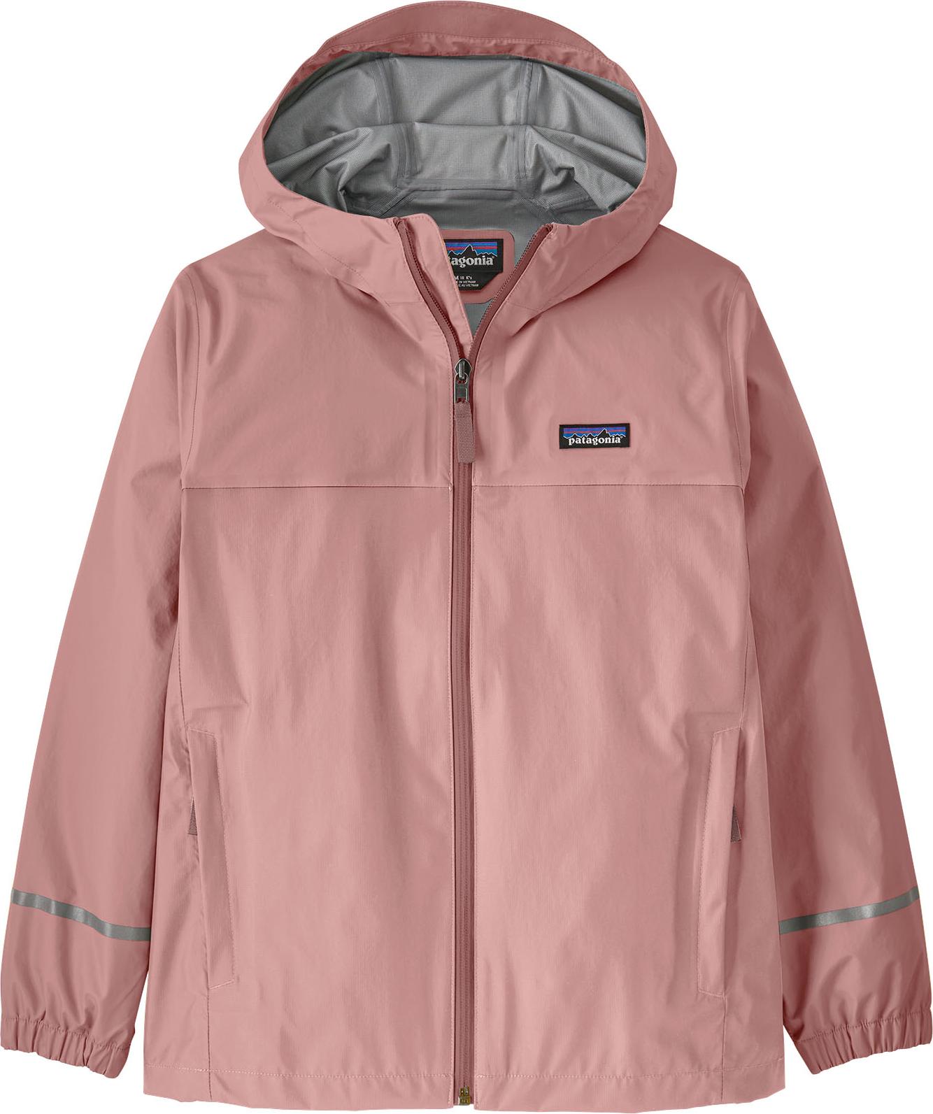 Patagonia Kids' Torrentshell 3L Rain Jacket Fuzzy Mauve