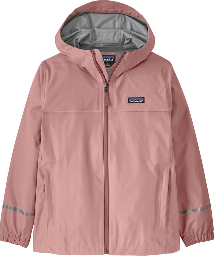 Patagonia Kids' Torrentshell 3L Rain Jacket Fuzzy Mauve Patagonia