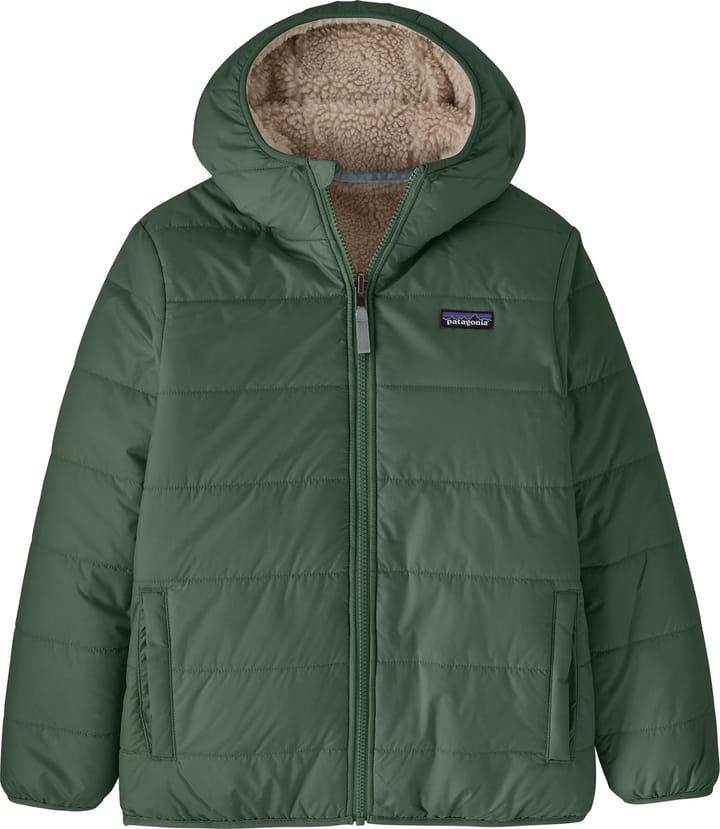 Patagonia Kids' Reversible Ready Freddy Hoody Canopy Green Patagonia