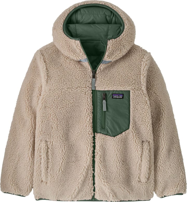 Patagonia Kids' Reversible Ready Freddy Hoody Canopy Green Patagonia